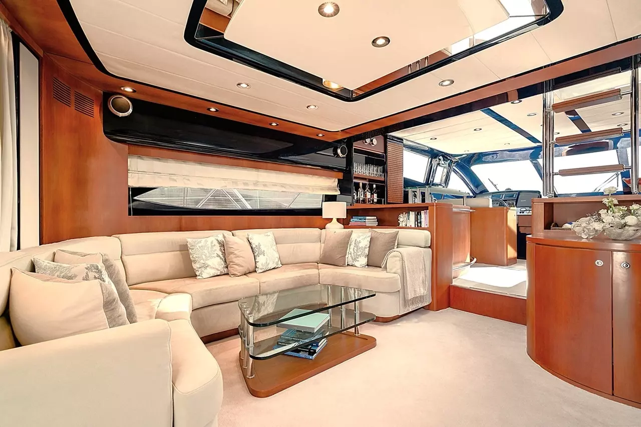 Eterno by Riva - Special Offer for a private Motor Yacht Charter in Lefkada with a crew