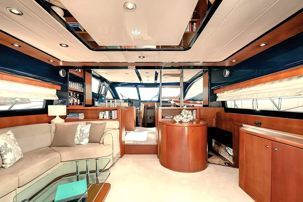 Eterno by Riva - Special Offer for a private Motor Yacht Charter in Lefkada with a crew