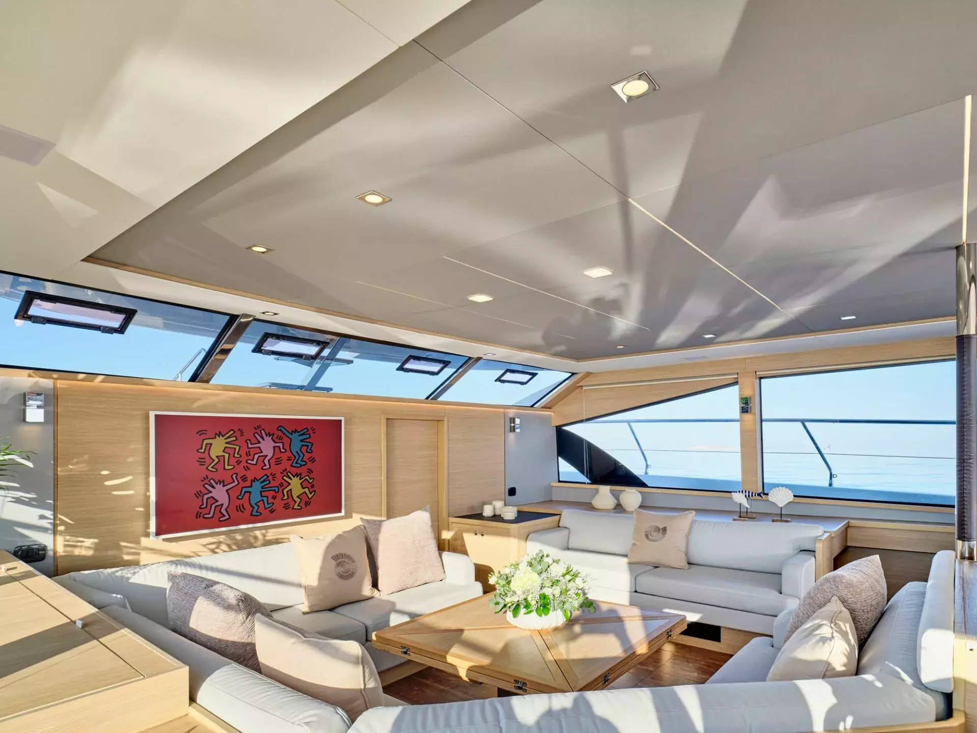 Explorion by Aquila - Special Offer for a private Power Catamaran Charter in Santorini with a crew