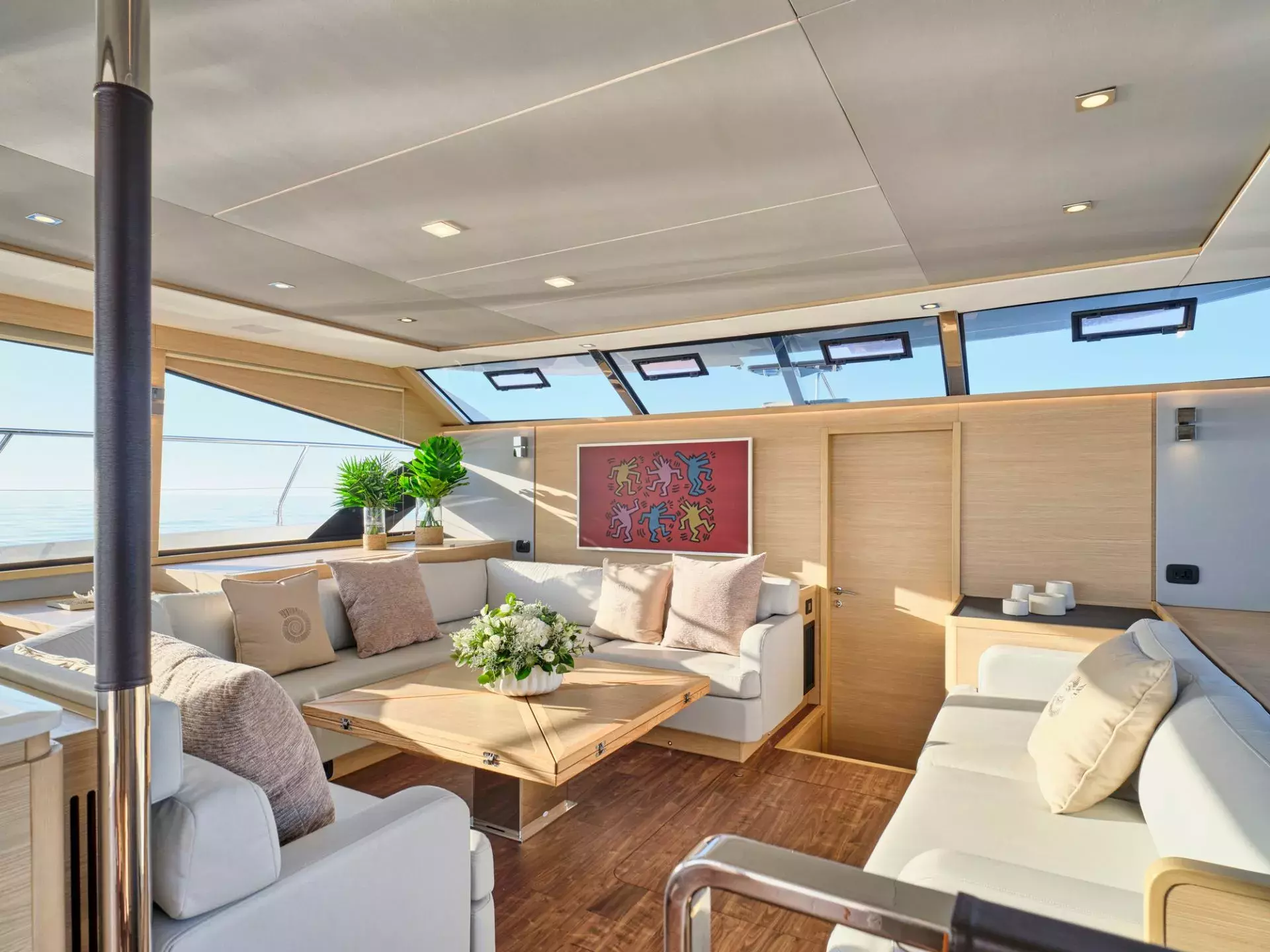 Explorion by Aquila - Special Offer for a private Power Catamaran Charter in Santorini with a crew