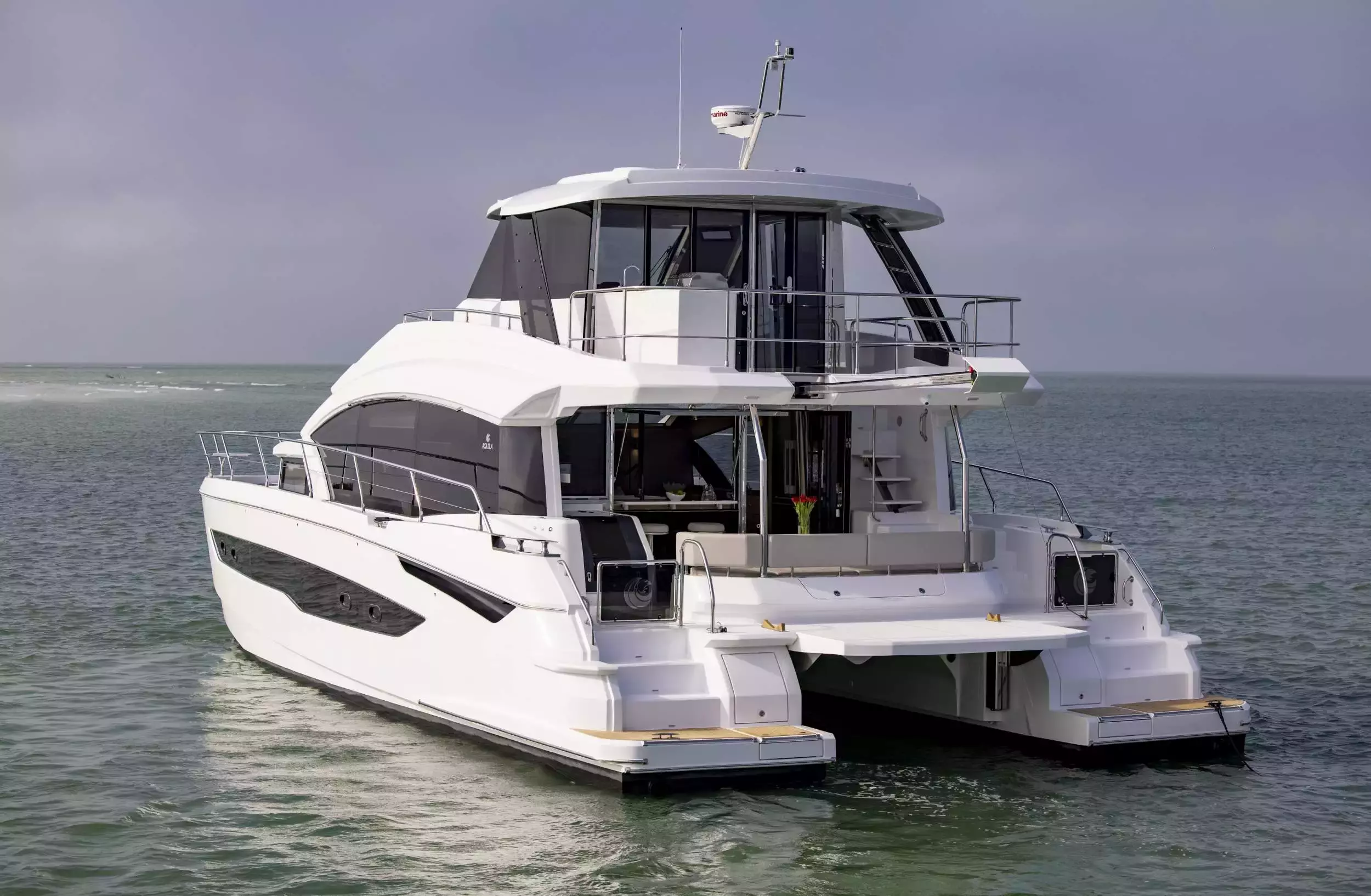 Mary's Grace by Aquila - Special Offer for a private Power Catamaran Charter in Rhodes with a crew