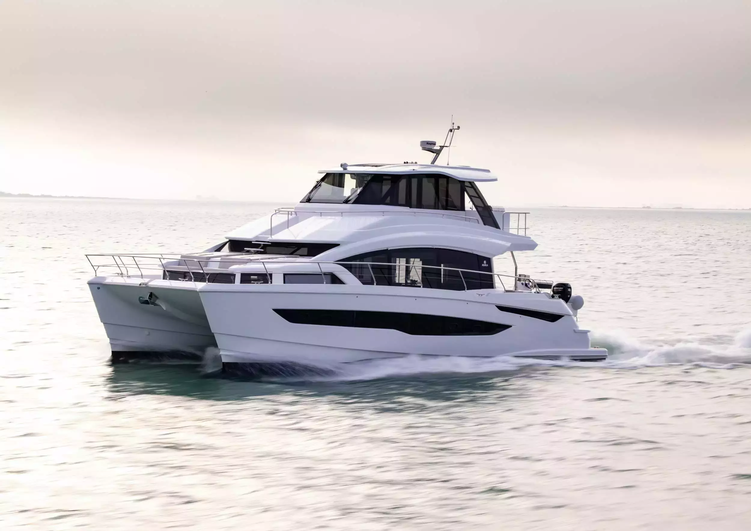 Mary's Grace by Aquila - Special Offer for a private Power Catamaran Charter in Rhodes with a crew