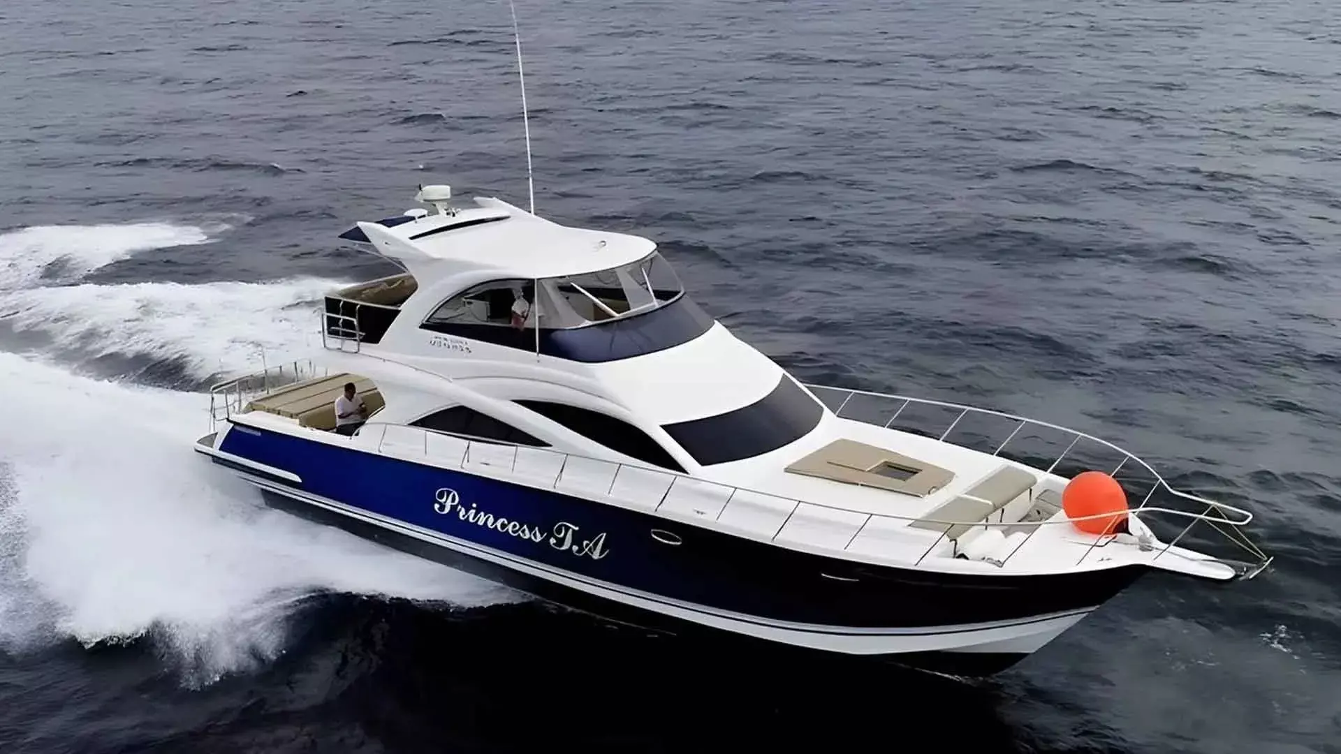 Princess TA by Marathon PM - Special Offer for a private Motor Yacht Charter in Lombok with a crew