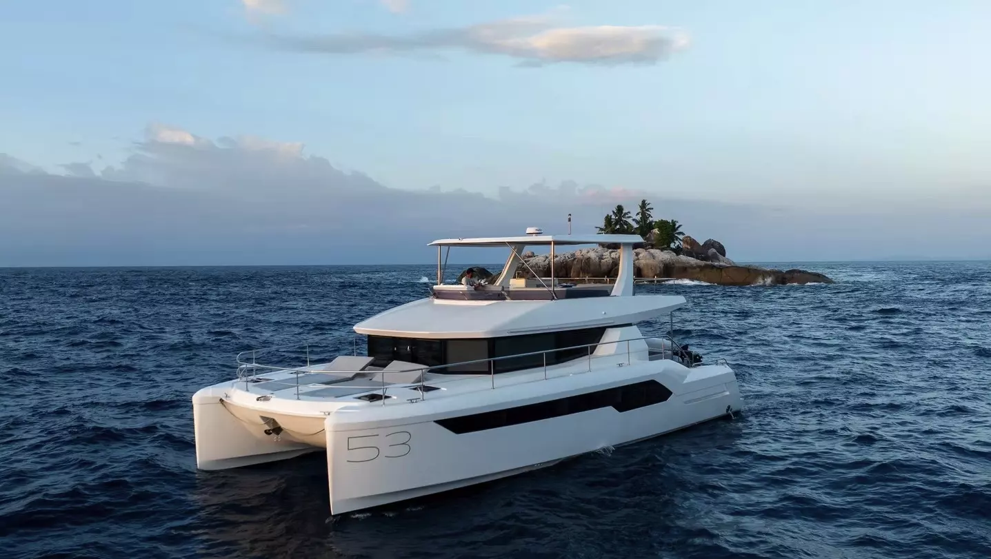 Roxy by Leopard Catamarans - Special Offer for a private Power Catamaran Charter in Praslin with a crew