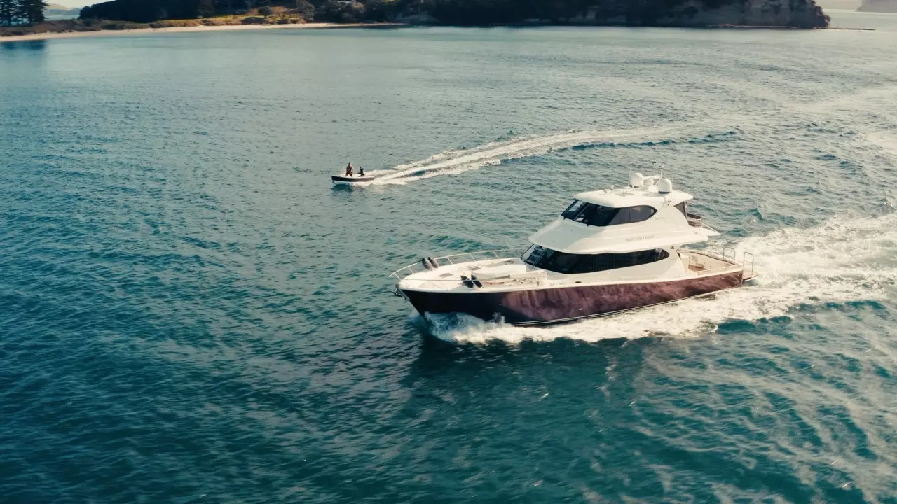 Wasting Light by Maritimo - Top rates for a Charter of a private Motor Yacht in New Zealand