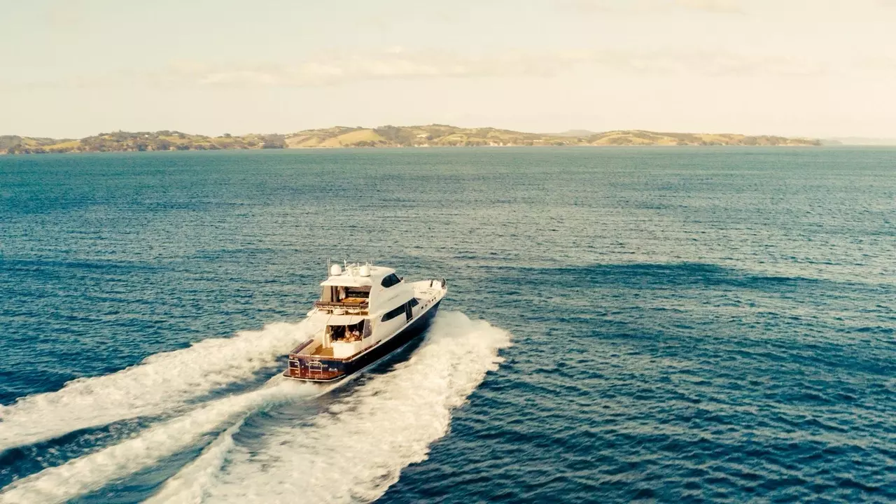 Wasting Light by Maritimo - Top rates for a Charter of a private Motor Yacht in New Zealand