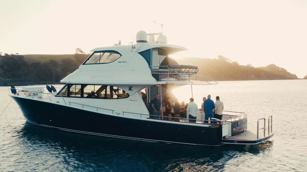 Wasting Light by Maritimo - Top rates for a Charter of a private Motor Yacht in New Zealand