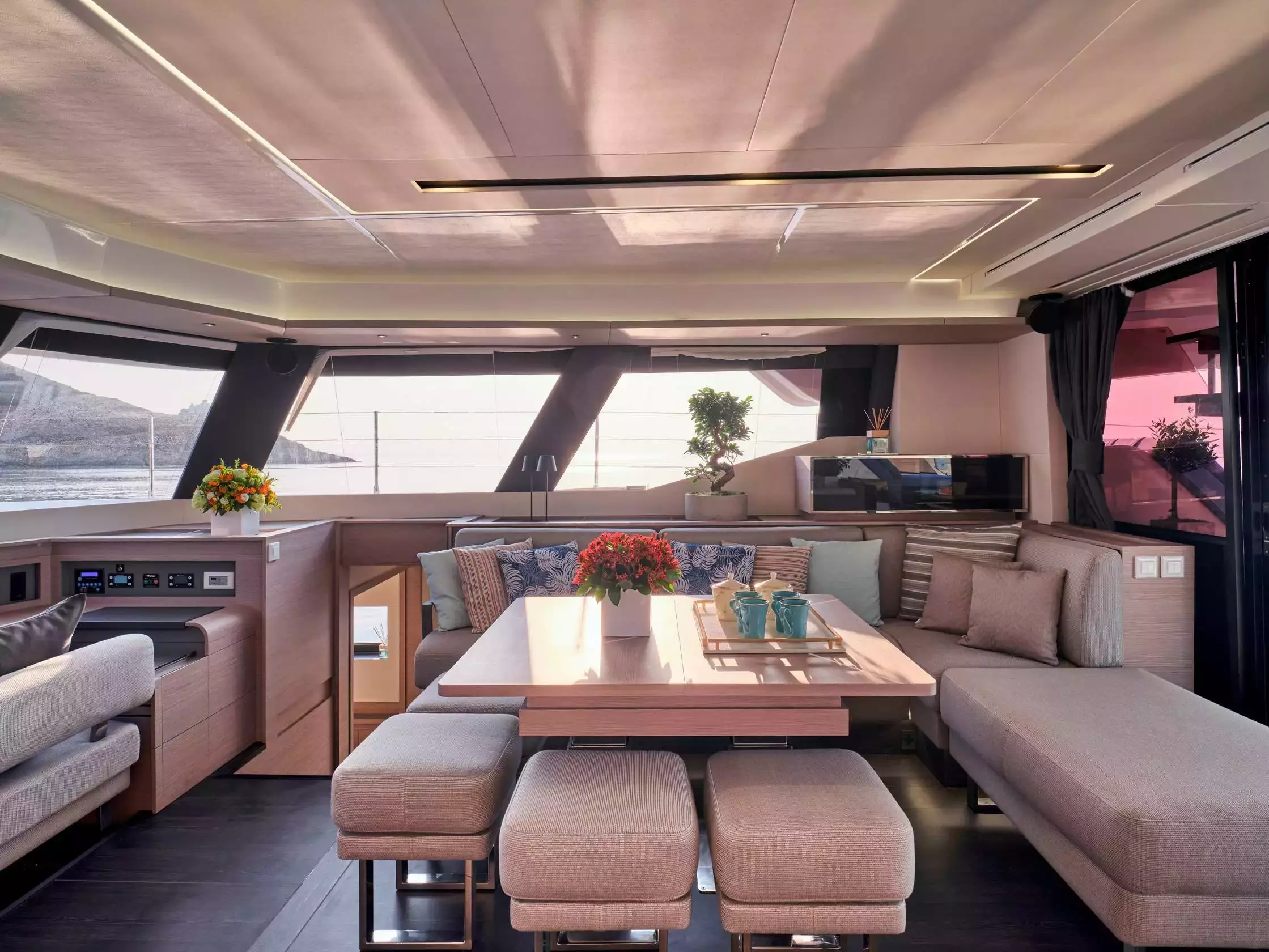Aphaea by Fountaine Pajot - Special Offer for a private Sailing Catamaran Charter in Mykonos with a crew