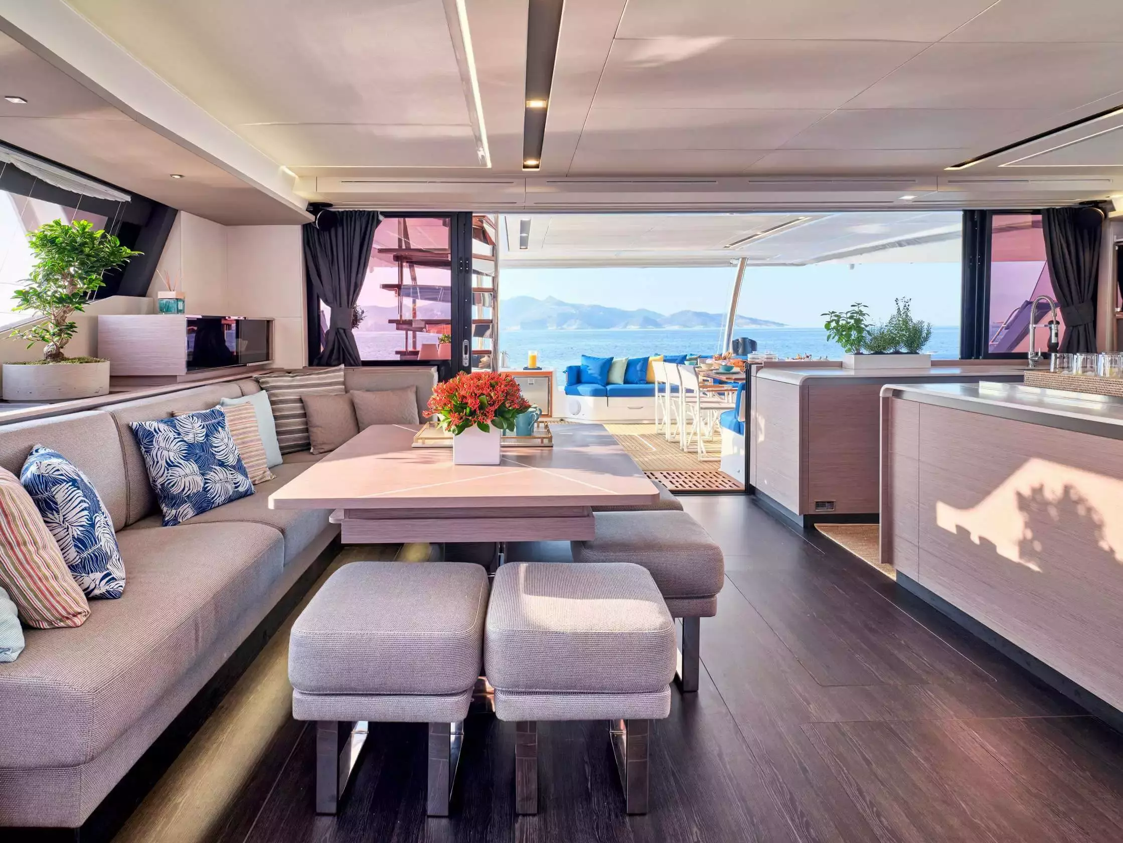 Aphaea by Fountaine Pajot - Special Offer for a private Sailing Catamaran Charter in Mykonos with a crew