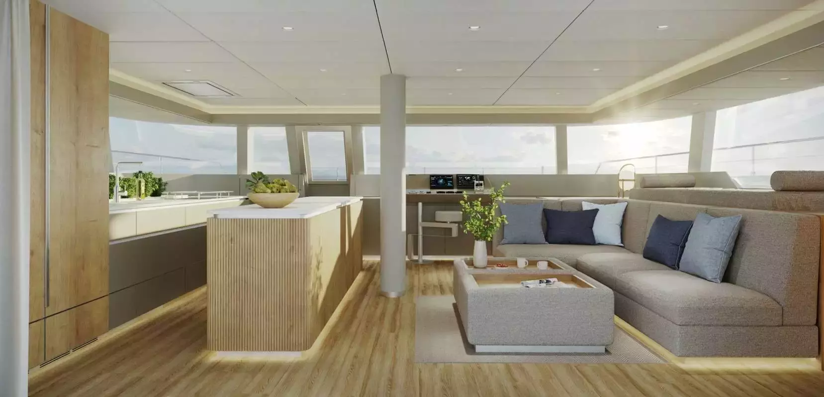 My Maria by Sunreef Yachts - Special Offer for a private Luxury Catamaran Charter in Sifnos with a crew