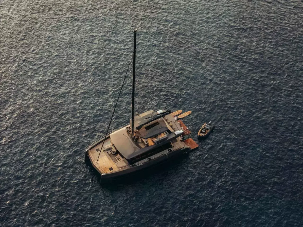 Honeymoon by Moon Yacht - Special Offer for a private Sailing Catamaran Charter in Mykonos with a crew