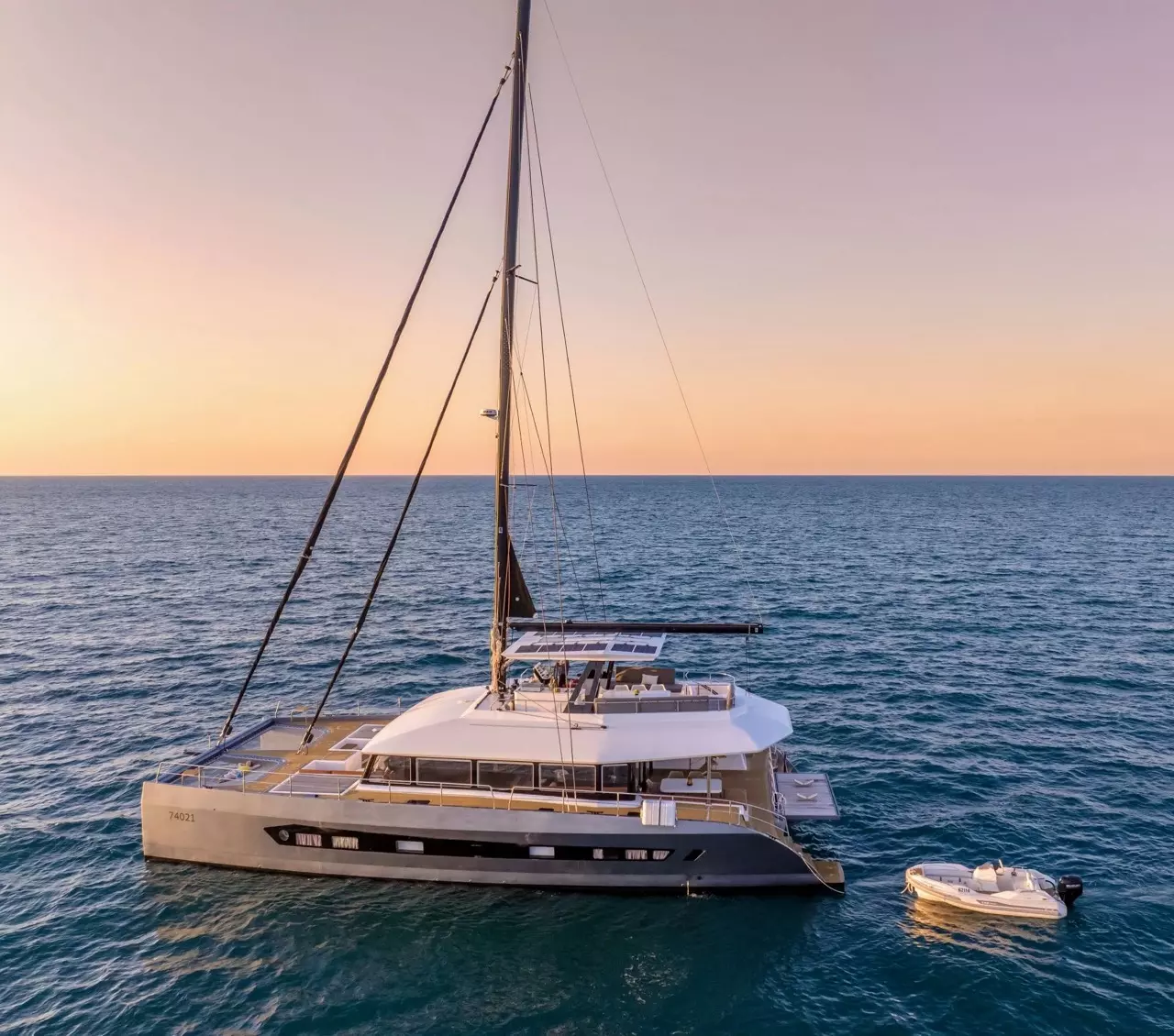 Hani I by Custom Made - Special Offer for a private Sailing Catamaran Charter in Mykonos with a crew