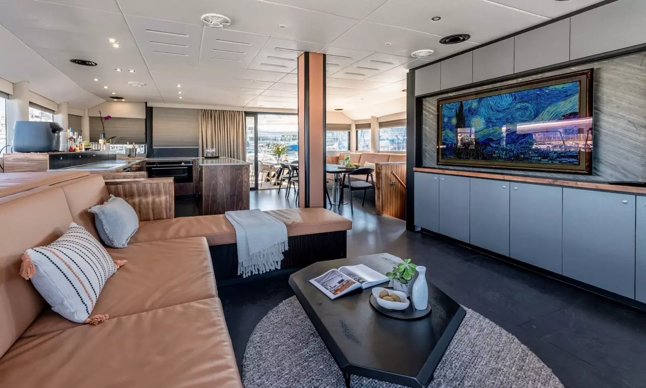 Hani I by Custom Made - Special Offer for a private Sailing Catamaran Charter in Mykonos with a crew