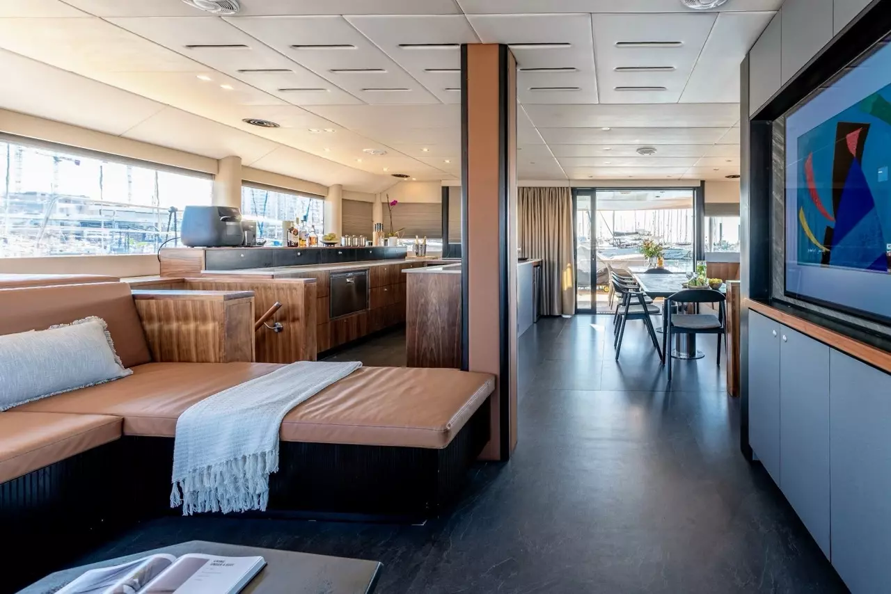 Hani I by Custom Made - Special Offer for a private Sailing Catamaran Charter in Mykonos with a crew