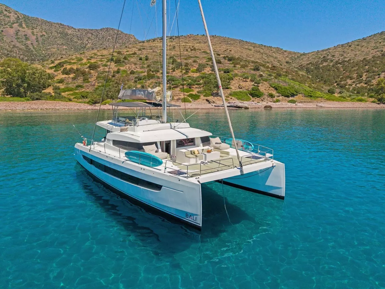 Libra by Bali Catamarans - Special Offer for a private Sailing Catamaran Charter in Athens with a crew