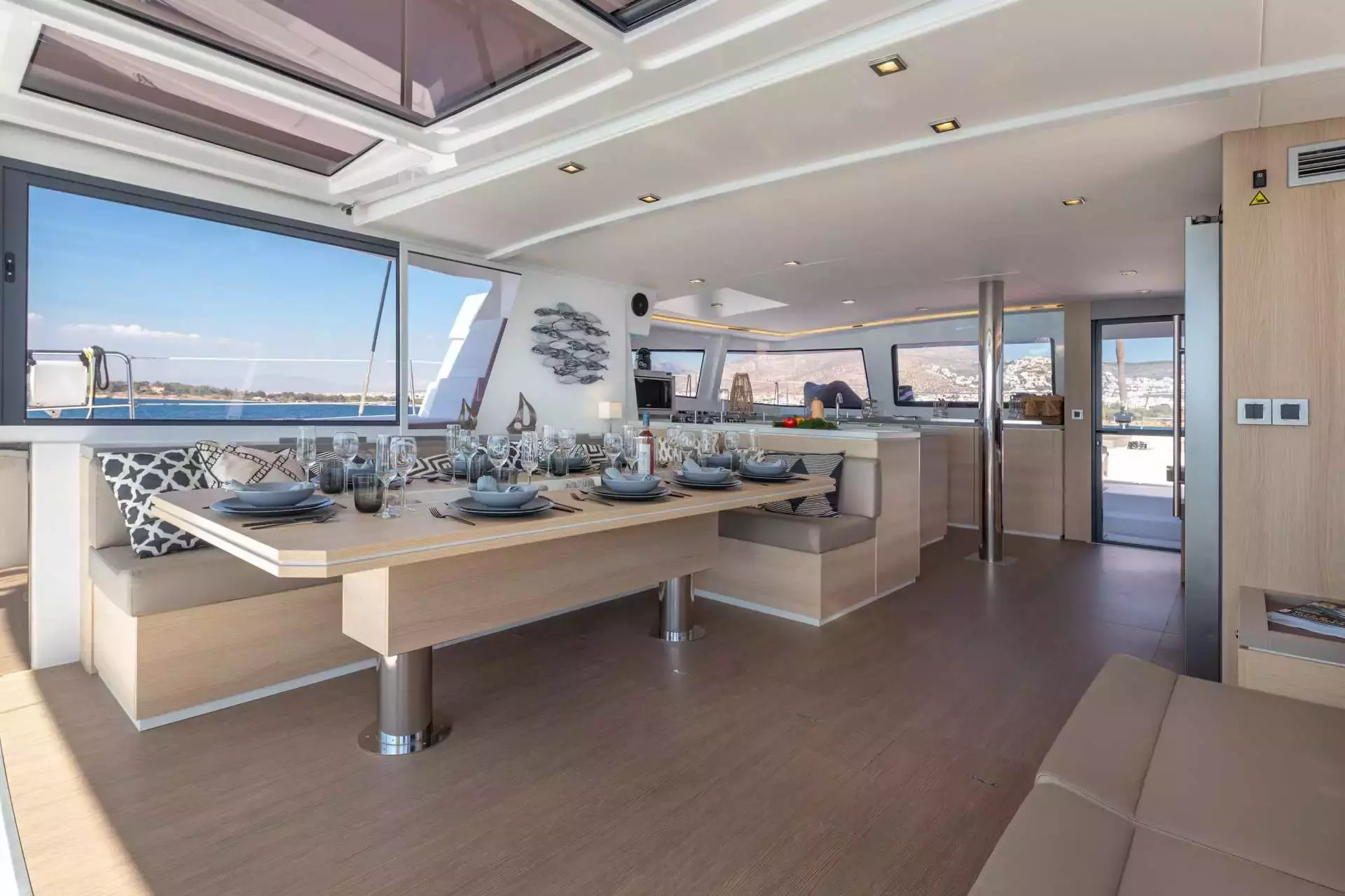 License to Chill by Bali Catamarans - Special Offer for a private Sailing Catamaran Charter in Athens with a crew