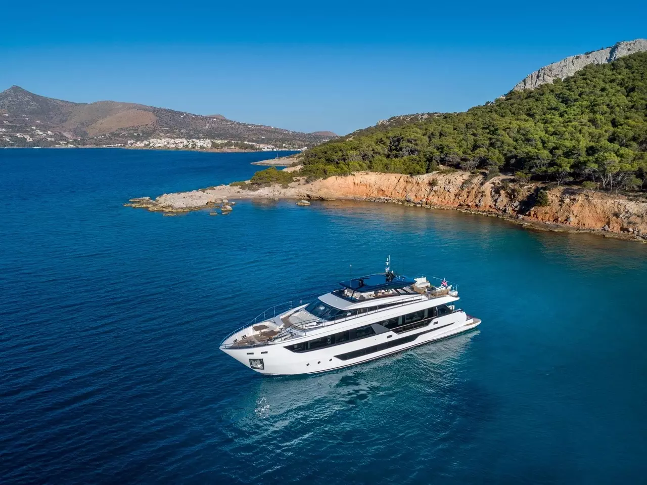 Spica by Ferretti – Private Motor Yacht Charter in Lefkada – Special Offer at Boatcrowd