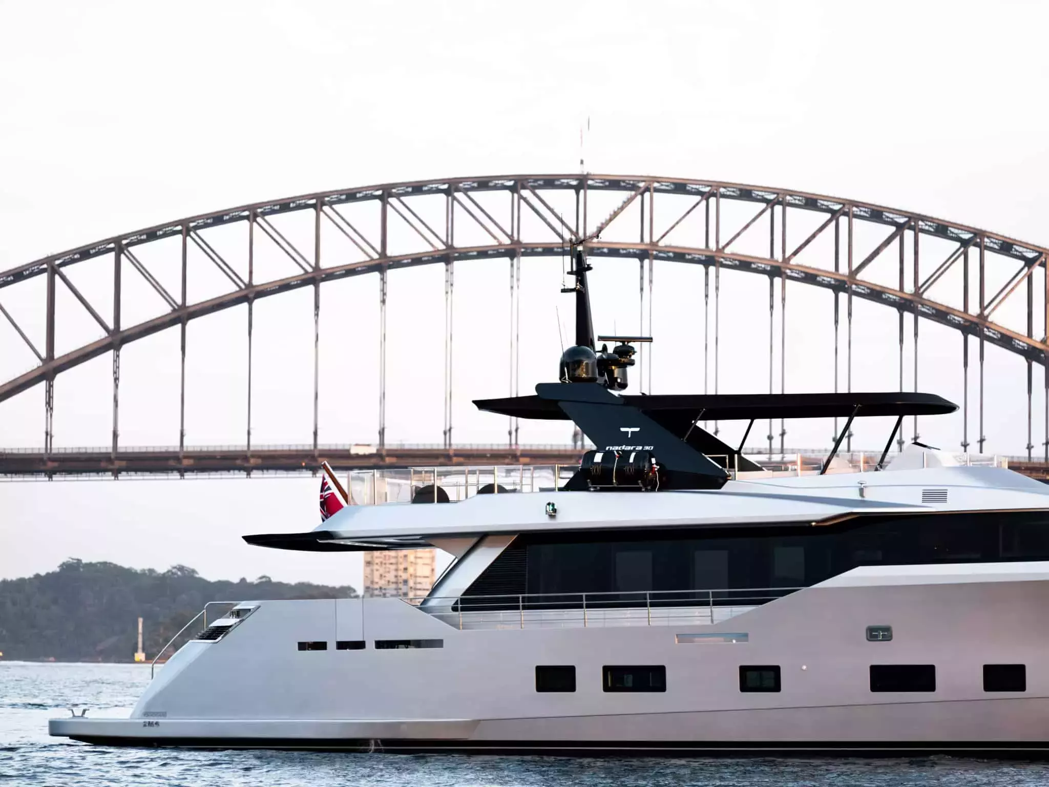 Shadow by Tecnomar – Private Motor Yacht Charter in Sydney