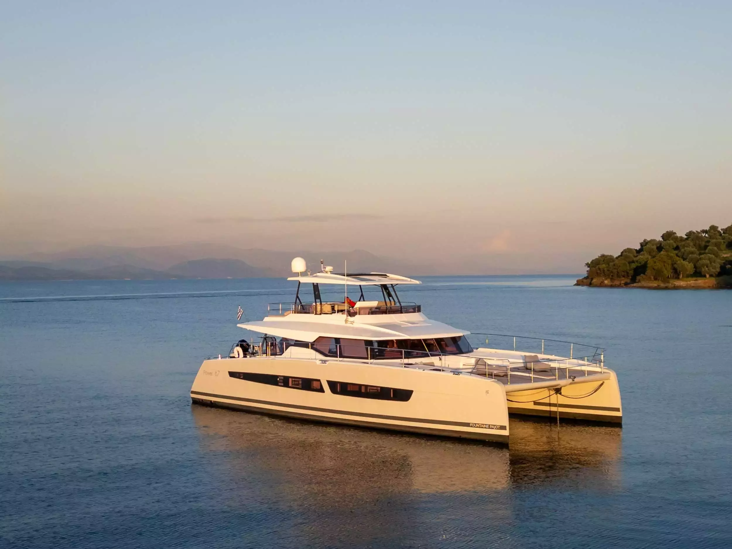 Ariva by  – Private Power Catamaran Charter in Corfu