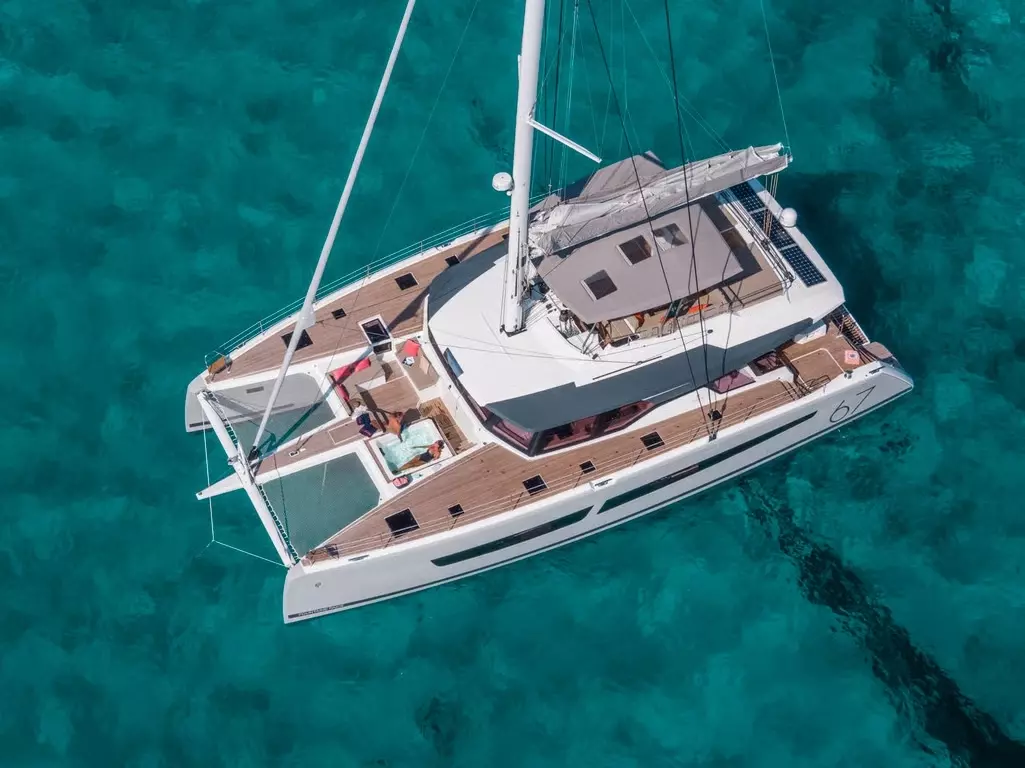Isola by Fountaine Pajot – Private Luxury Catamaran Charter in Genoa