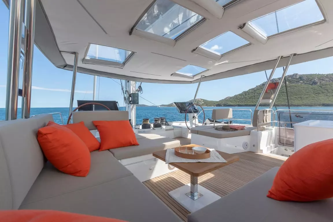 Isola by Fountaine Pajot – Private Luxury Catamaran Charter in Genoa