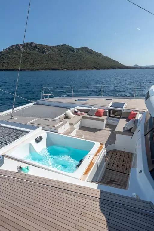 Isola by Fountaine Pajot – Private Luxury Catamaran Charter in Genoa