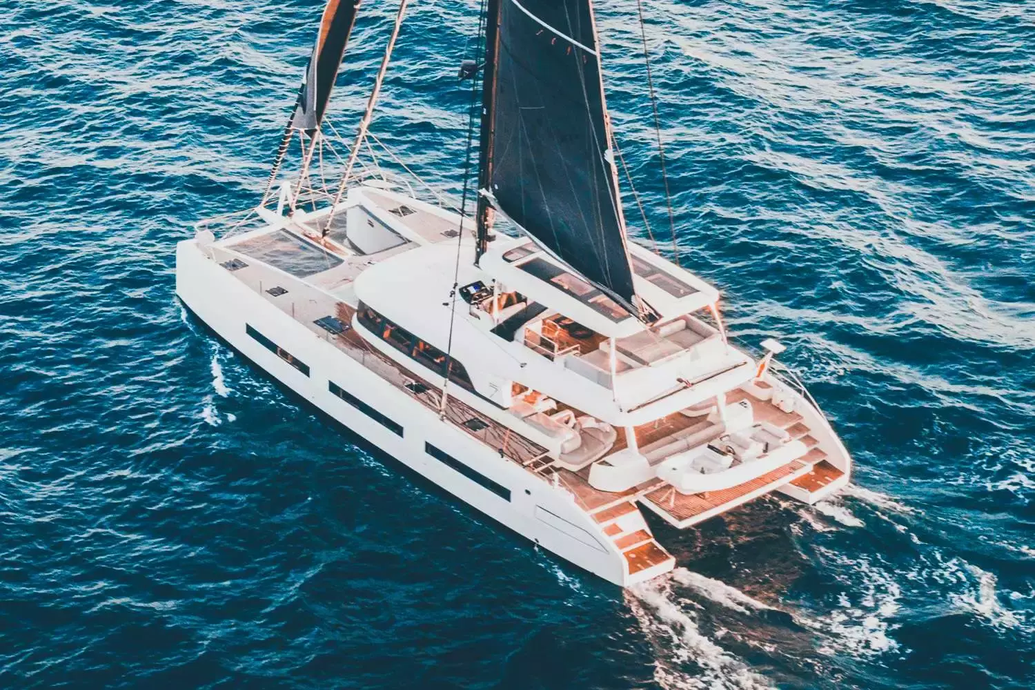 Reva Nui by Lagoon – Private Luxury Catamaran Charter in Nice