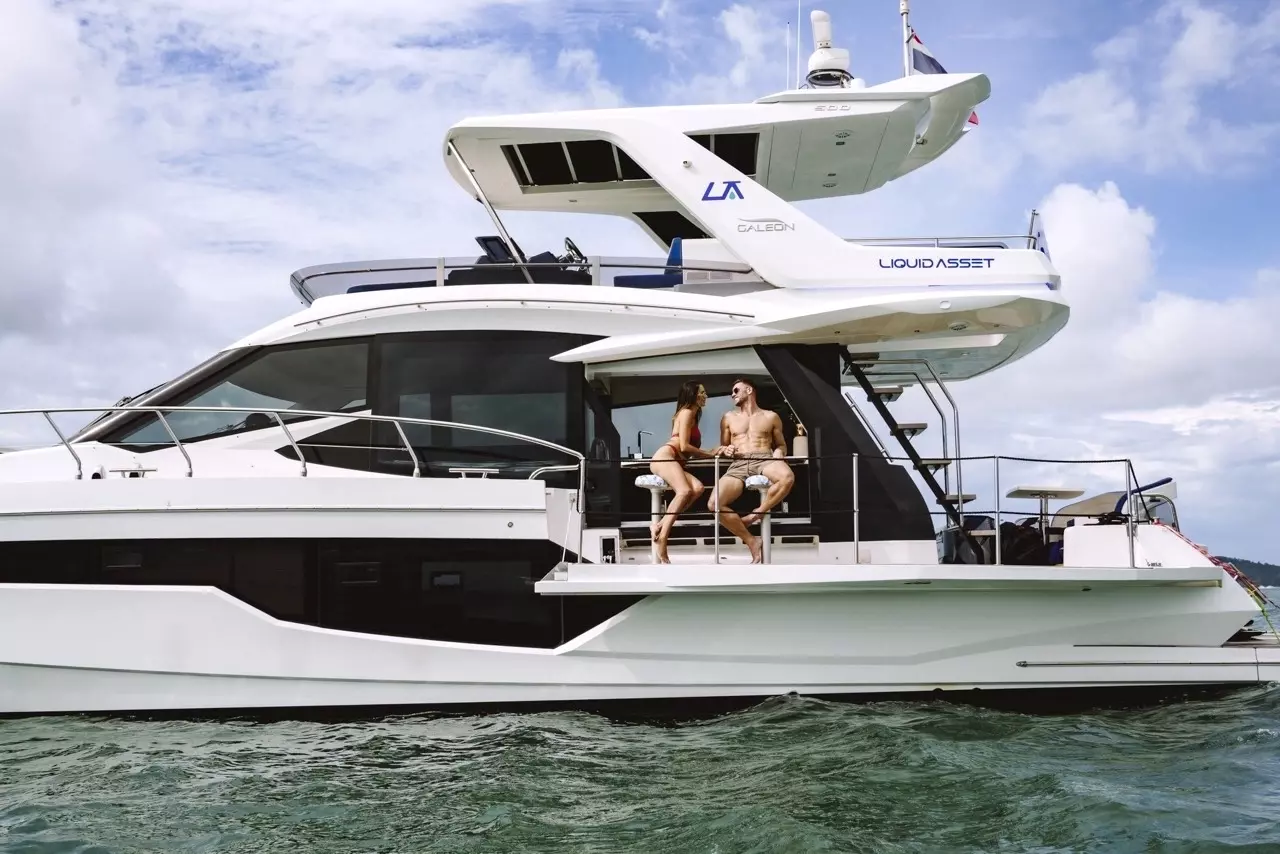 Liquid Asset by Galeon – Private Motor Yacht Charter in Phuket