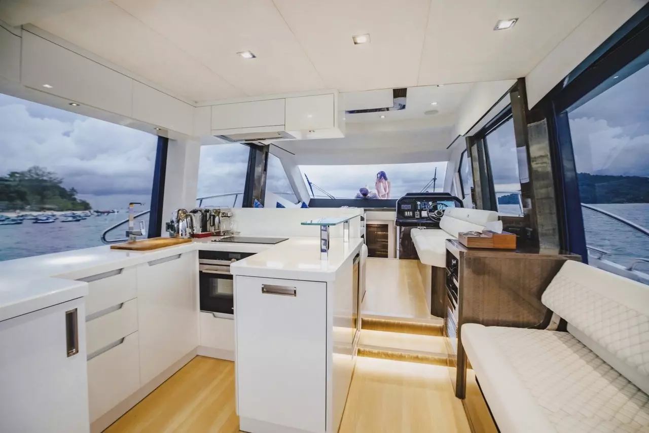 Liquid Asset by Galeon – Private Motor Yacht Charter in Phuket