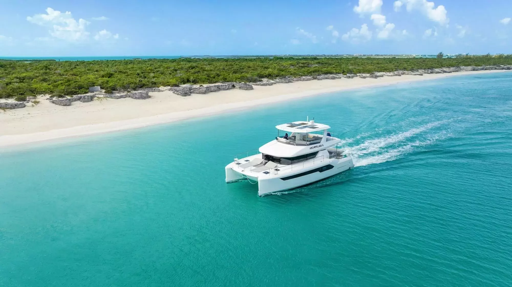 Archipelago by Leopard Catamarans – Private Power Catamaran Charter in Turks and Caicos