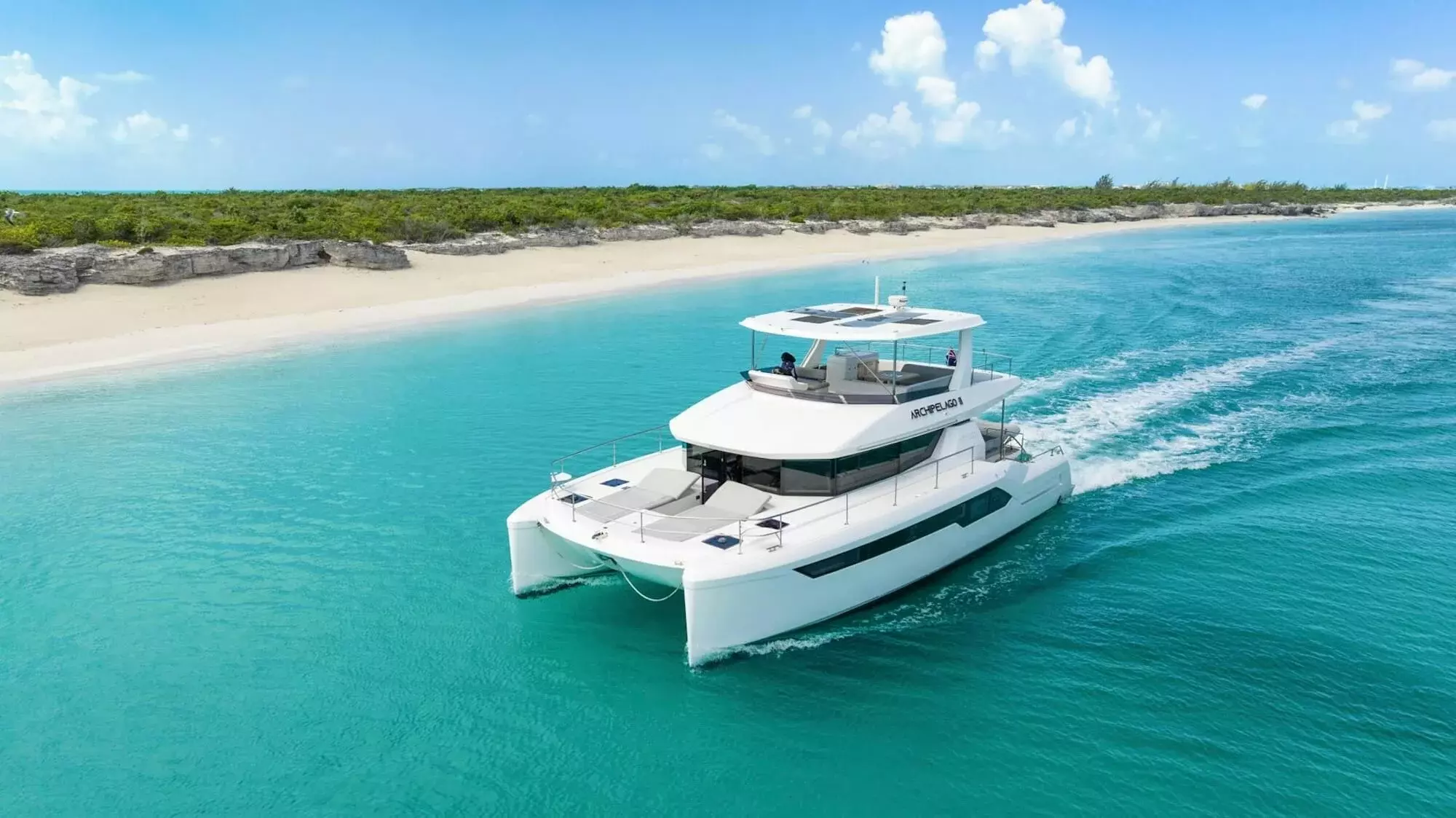 Archipelago by Leopard Catamarans – Private Power Catamaran Charter in Turks and Caicos