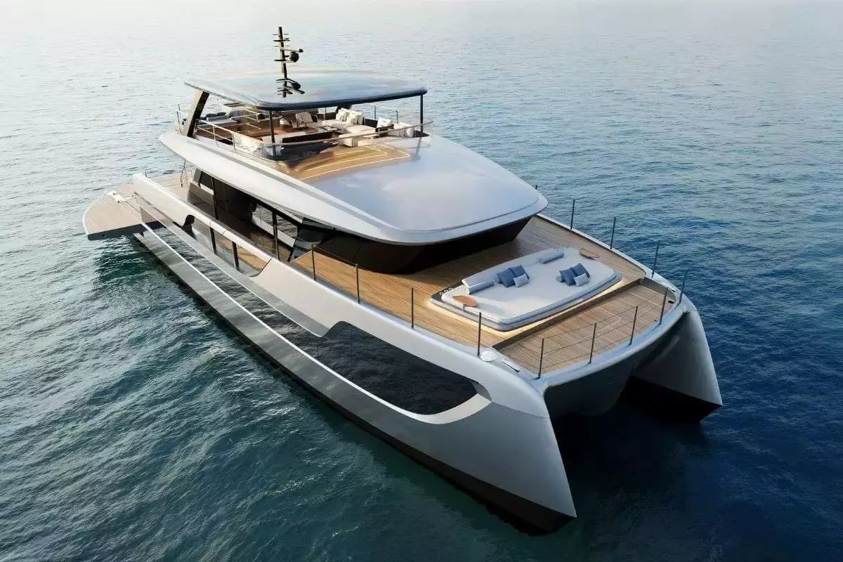 MIIA by Sunreef Yachts – Private Power Catamaran Charter in Nassau