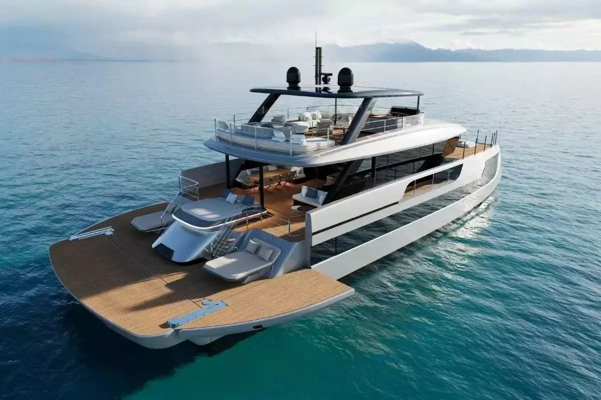 MIIA by Sunreef Yachts – Private Power Catamaran Charter in Nassau
