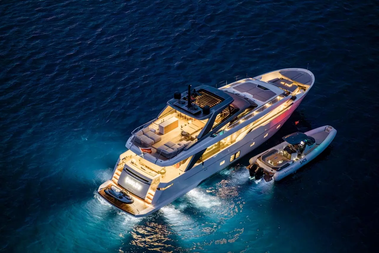 Danlou by Sanlorenzo – Private Motor Yacht Charter in Turkish Riviera