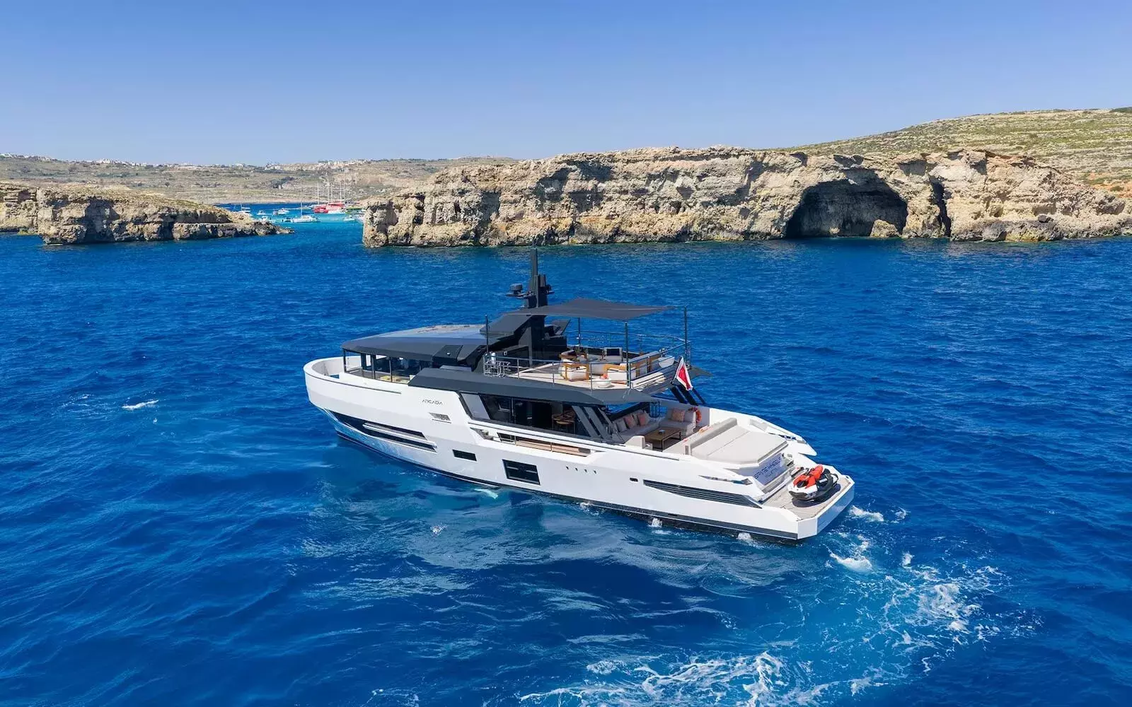 Spare Wheels by Arcadia – Private Motor Yacht Charter in Sicily