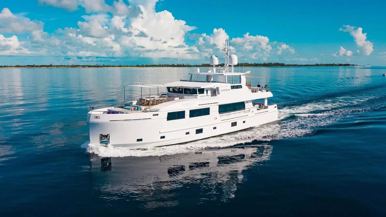 Curfew II by Mengi Yay – Private Motor Yacht Charter in Cabo San Lucas