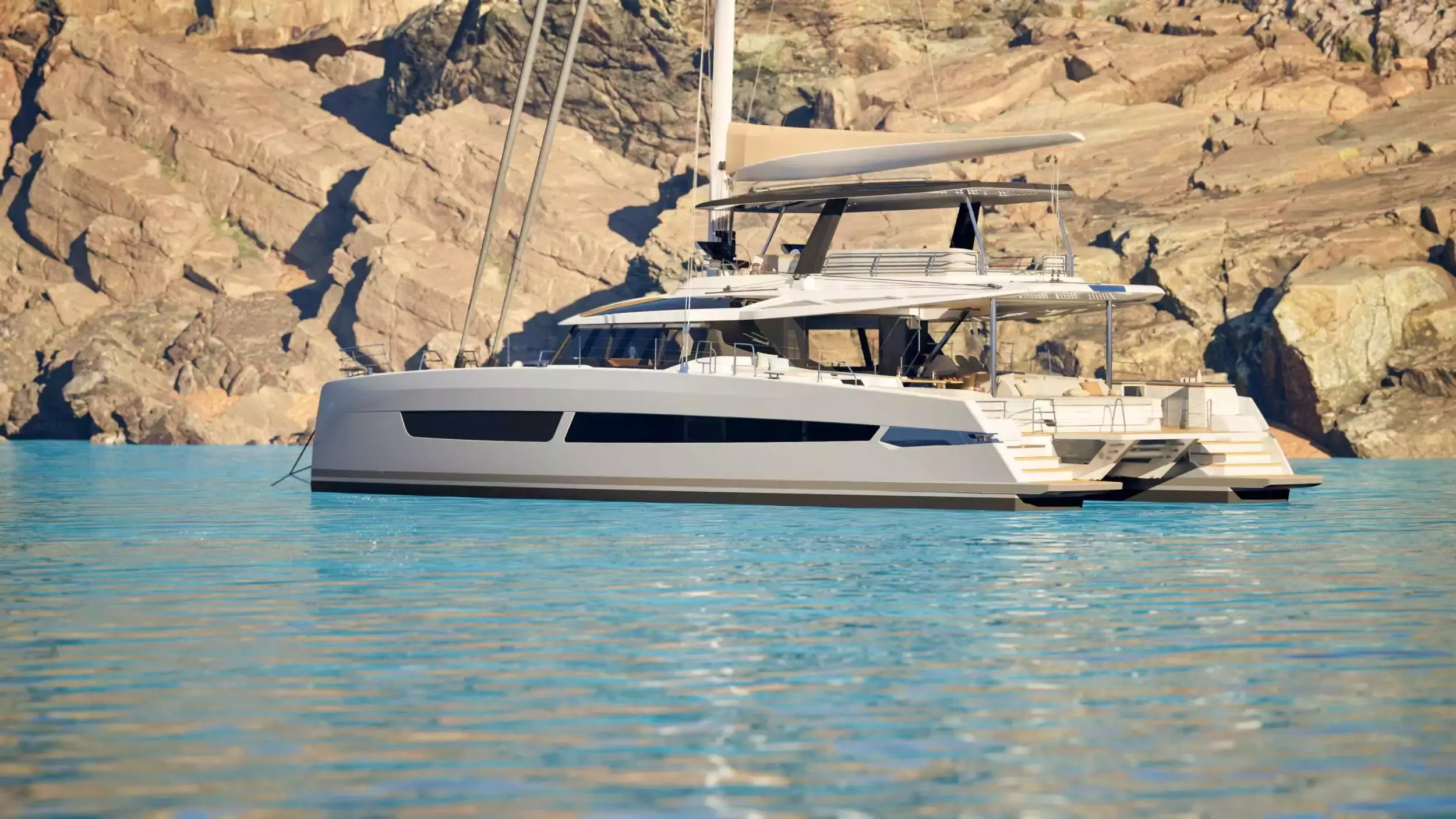 Nargiza by Fountaine Pajot – Private Luxury Catamaran Charter in Sandy Ground